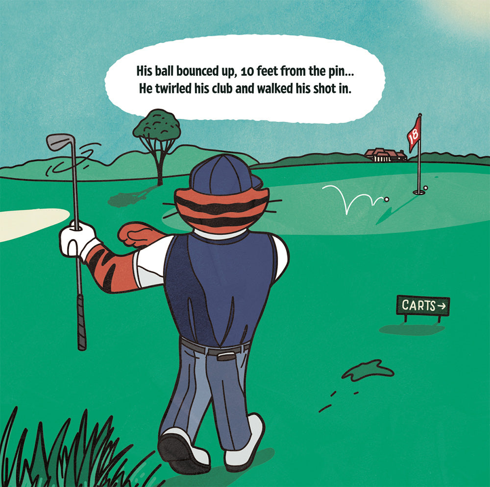 The Tale of Tiger vs. Bear — A Children's Book for Golf-Obsessed Parents