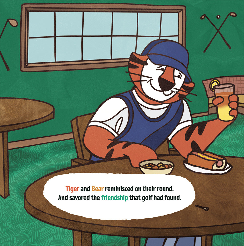The Tale of Tiger vs. Bear — A Children's Book for Golf-Obsessed Parents